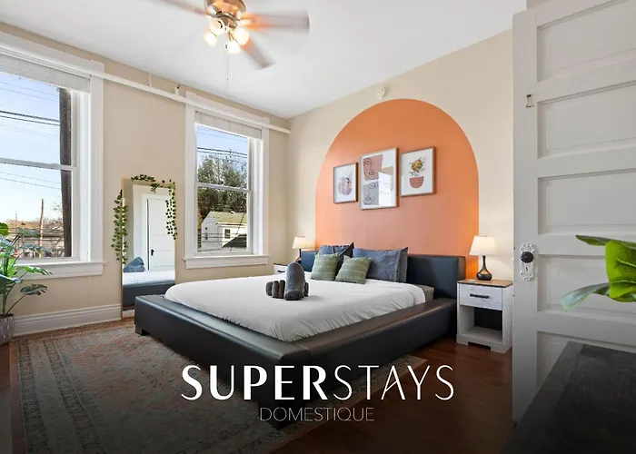 King Sleep8 4Bed 3Br 2Ba Swepson Domestique