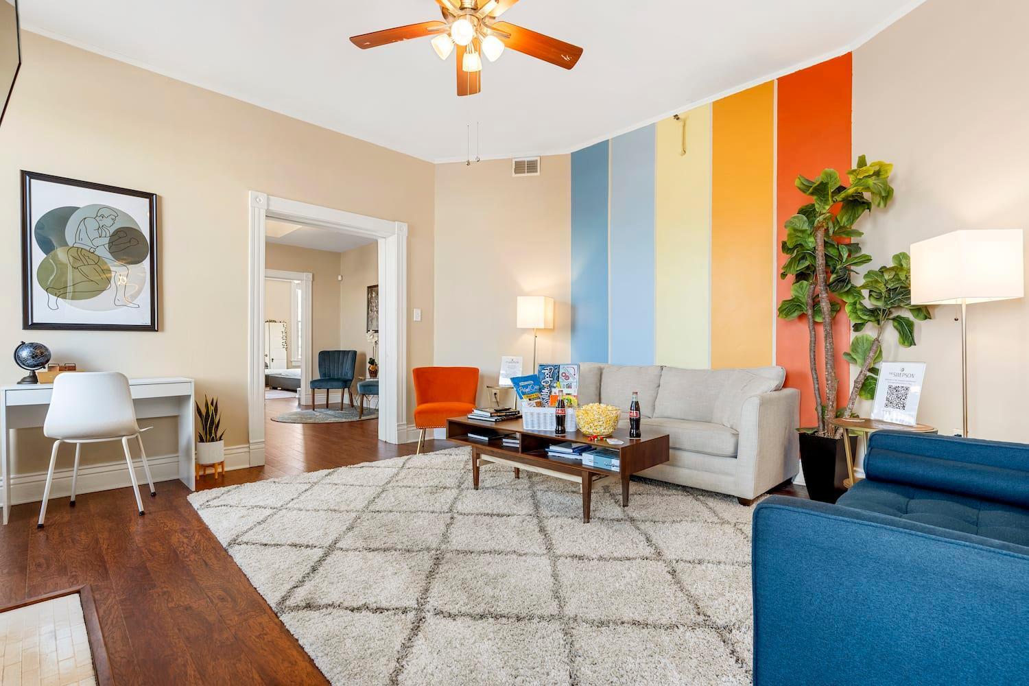 Apartment King Sleep8 4bed 3br 2ba Swepson Domestique